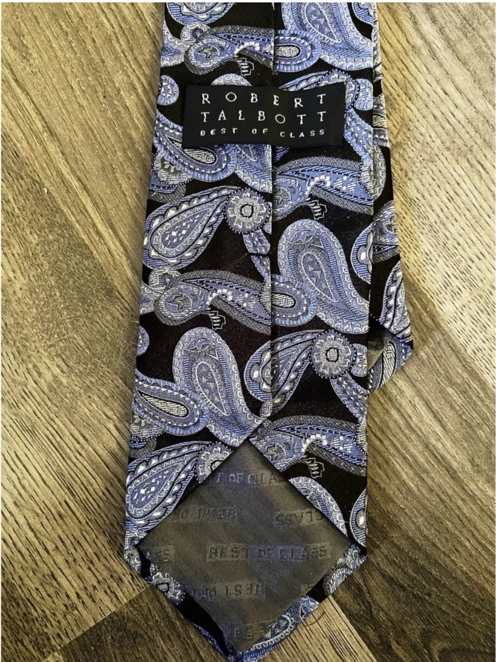 ROBERT TALBOTT Paisley Silk Tie